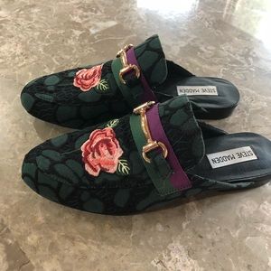 Steve Madden Brocade Slip Ons